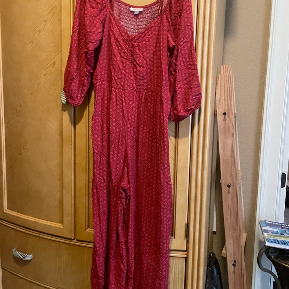 Knox rose cropped jumpsuit size medium - Picture 3 of 8